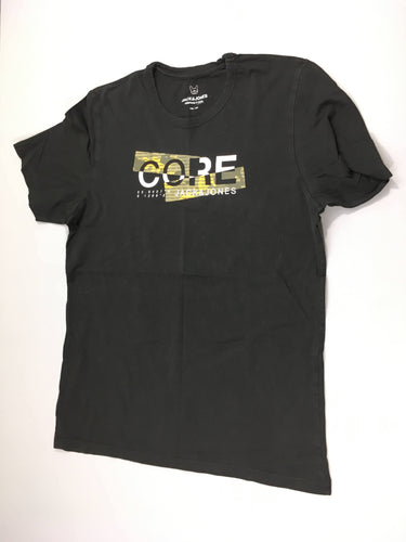 T-shirt m.c noir Core, moins cher chez Petit Kiwi