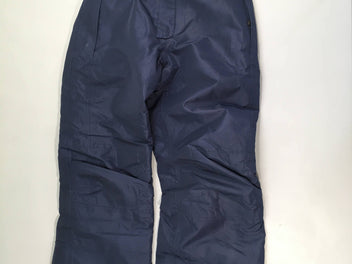 Pantalon de ski bleu foncé bretelles