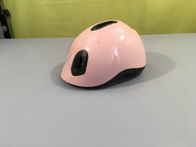 Casque de vélo rose pâle, 44-49cm, moins cher chez Petit Kiwi