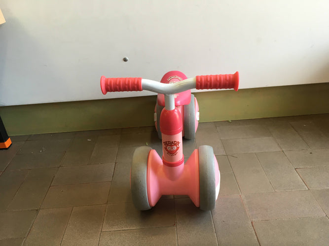 Peradix baby balance bike, draisienne rose, moins cher chez Petit Kiwi