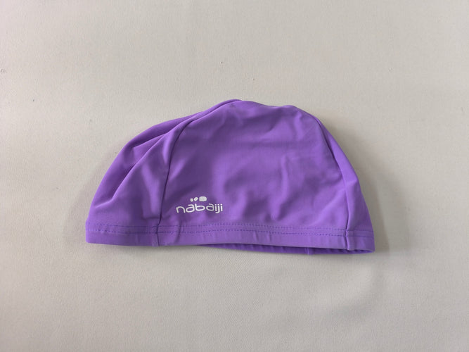 Bonnet de natation mauve, Nabaiji, moins cher chez Petit Kiwi