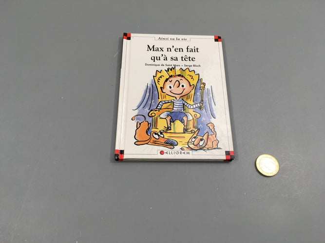 Max n'en fait qu'à sa tête, moins cher chez Petit Kiwi