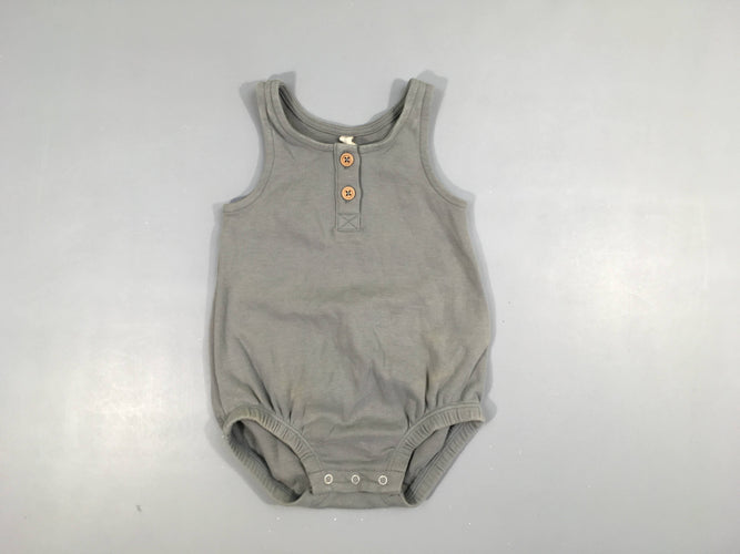 Body s.m taupe boutons Quincy Mae, moins cher chez Petit Kiwi