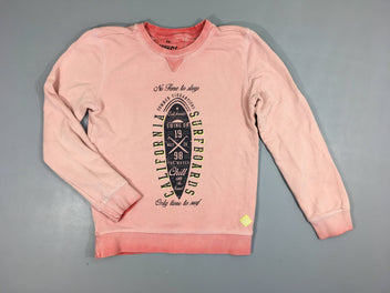 Sweat rose effet délavé California Surfines bretellesoards