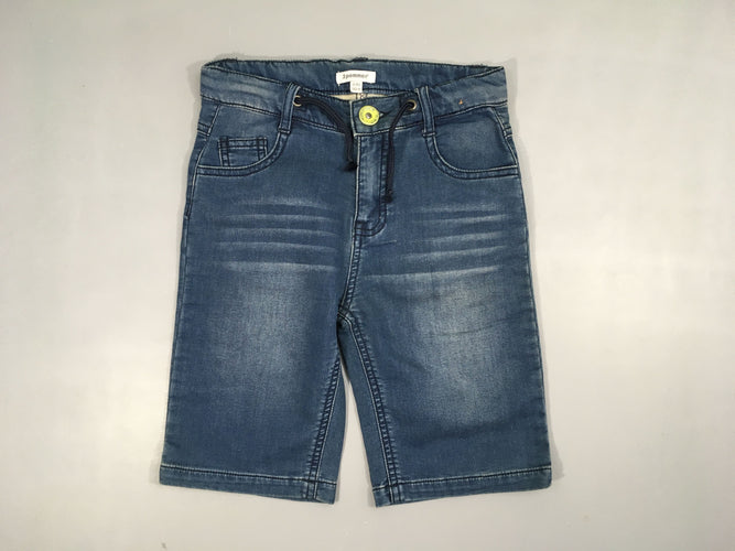 Bermuda denim foncé taille ajustable, moins cher chez Petit Kiwi