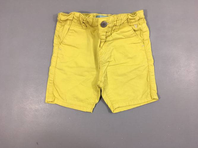 Short chino jaune, moins cher chez Petit Kiwi