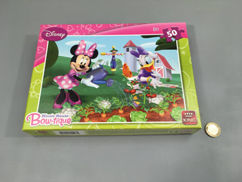 Complet puzzle 50pc Minnie & Daisy, 3+