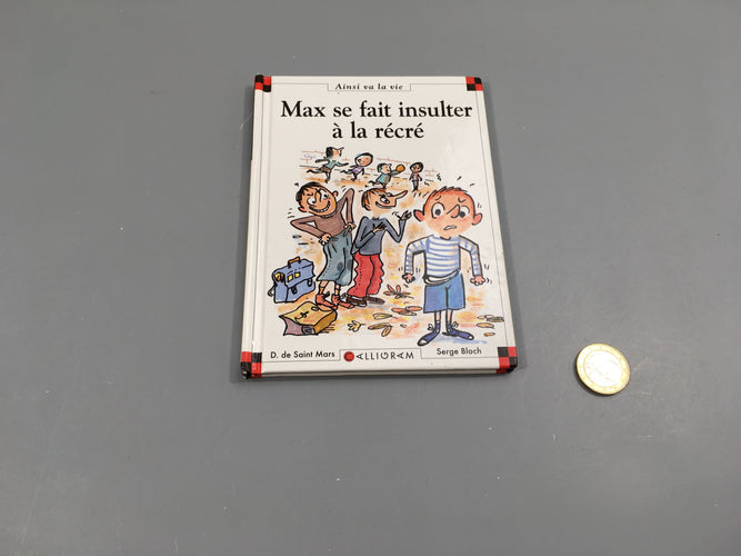 Max se fait insulter à la récré, moins cher chez Petit Kiwi