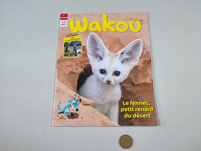 Wakou - Le fennec, petit renard du désert, moins cher chez Petit Kiwi