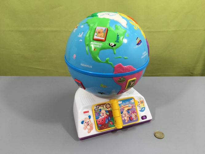 Le globe terrestre de Puppy-Fonctionne 18-36m, moins cher chez Petit Kiwi