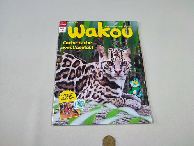 Wakou - Cache-cache avec l'ocelot !, moins cher chez Petit Kiwi