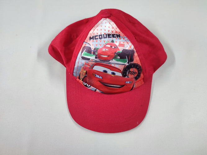 Casquette rouge Cars 52 cm, moins cher chez Petit Kiwi