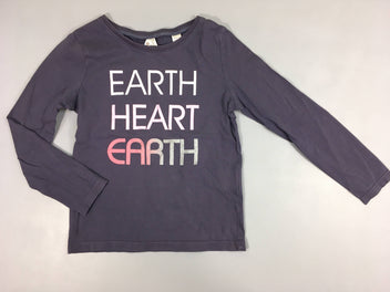 T-shirt m.l bleu Earth