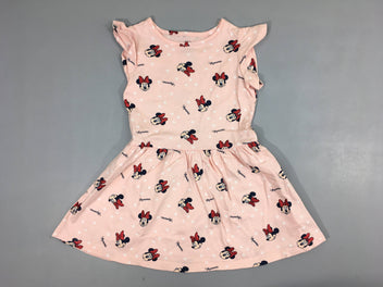 Robe m.c rose pâle Minnie