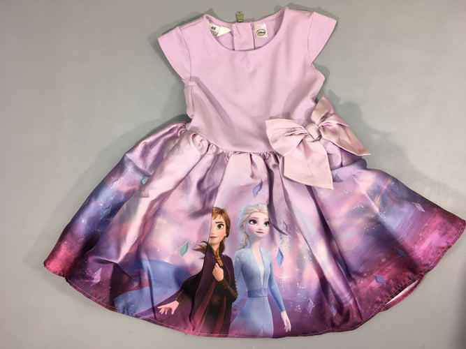 Robe m.c lilas Reine des neiges, moins cher chez Petit Kiwi