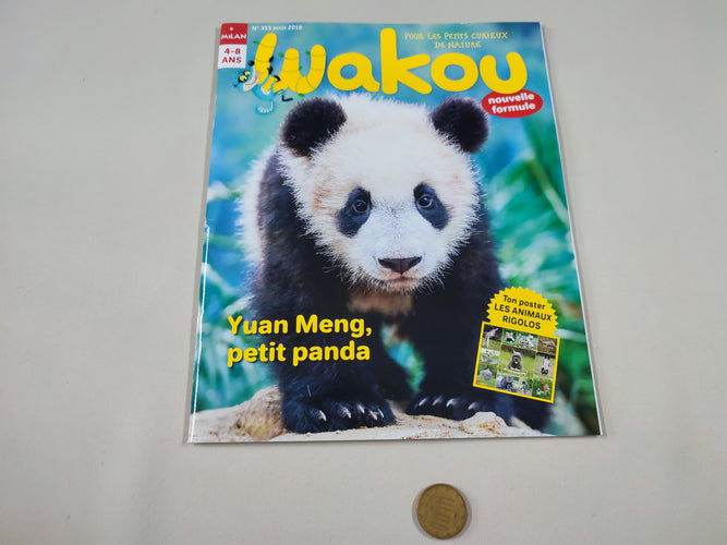 Wakou - Yuan Meng, petit panda, moins cher chez Petit Kiwi