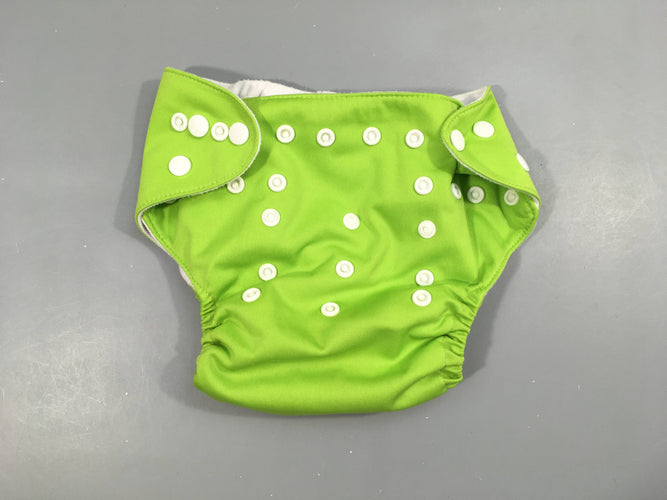 Maman & bb nature culotte de prote.ction verte pour couche lavable100% polyester, moins cher chez Petit Kiwi