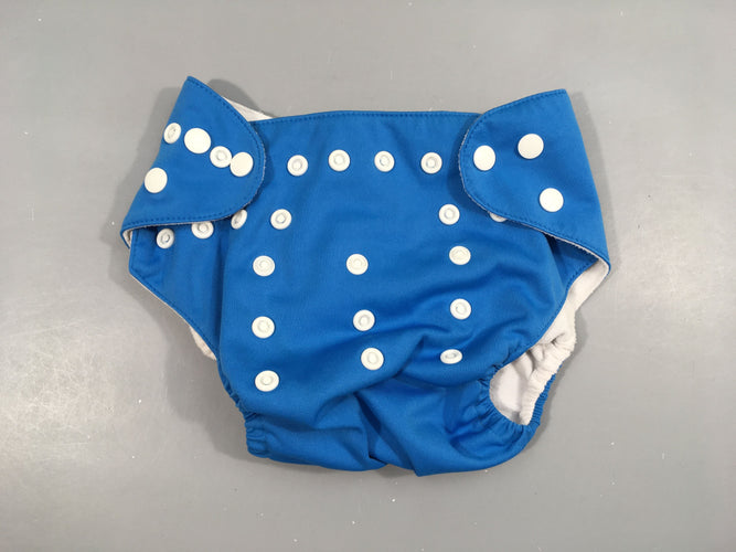 Maman & bb nature culotte de prote.ction bleue pour couche lavable100% polyester, moins cher chez Petit Kiwi