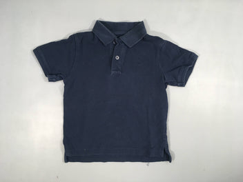 Polo m.c bleu marine  100%  coton