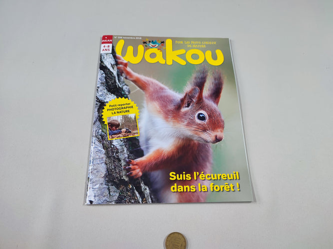 Wakou - Suis l'écureuil dans la forêt !, moins cher chez Petit Kiwi