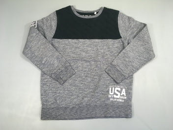 Sweat bleu chiné USA