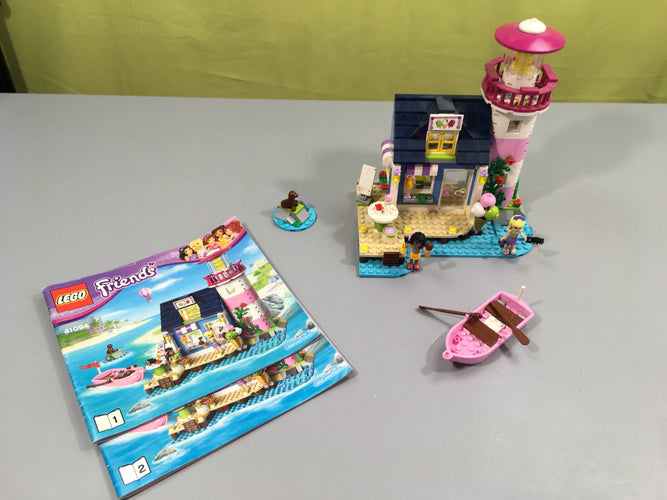 Lego friends 41094 le phare d'Heartlake City, manque quelques pièces, tel que sur la photo, moins cher chez Petit Kiwi