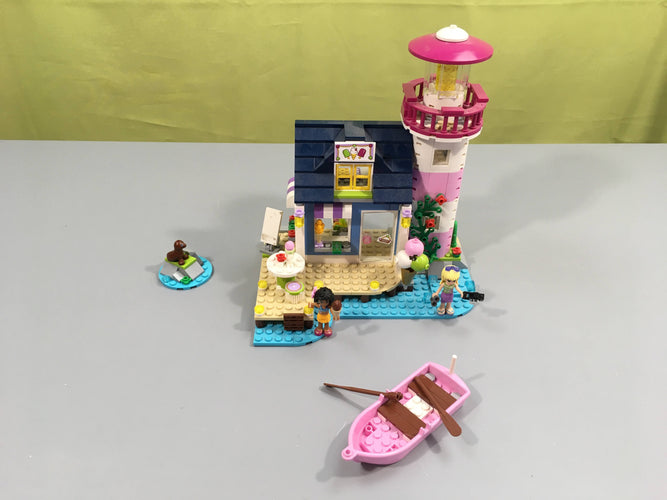 Lego friends 41094 le phare d'Heartlake City, manque quelques pièces, tel que sur la photo, moins cher chez Petit Kiwi