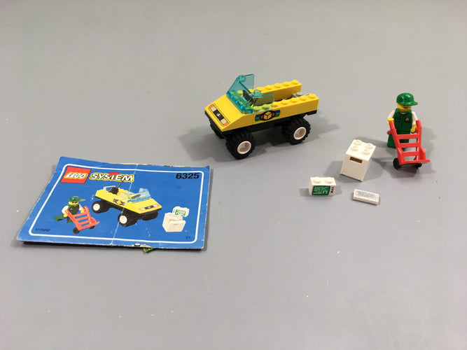 Lego system vintage 6325 package pick-up, tel que sur la photo, moins cher chez Petit Kiwi