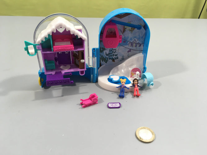 Complet Polly pocket boule à neige, moins cher chez Petit Kiwi