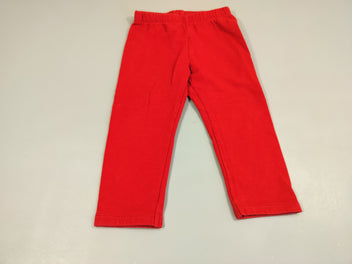 Pantalon rouge intérieur molletonné