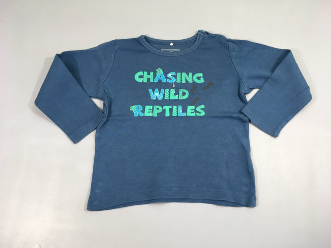 T-shirt m.l bleu Chasing, moins cher chez Petit Kiwi