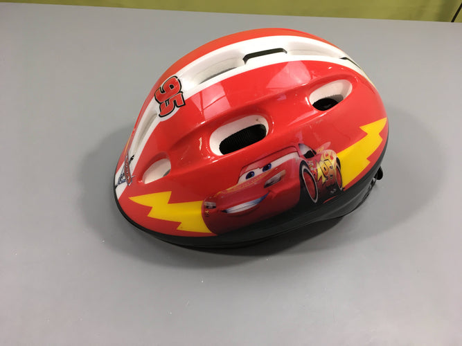 Casque vélo rouge Cars 54-56cm, moins cher chez Petit Kiwi