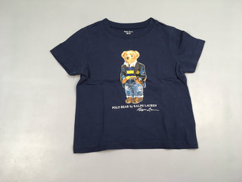 T-shirt m.c bleu foncé ourson