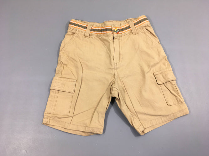 Bermuda cargo beige, moins cher chez Petit Kiwi