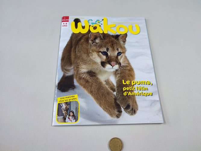 Wakou - Le puma, petit félin d'Amérique, moins cher chez Petit Kiwi