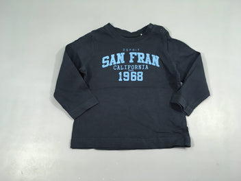 T-shirt m.l bleu marine San Fran