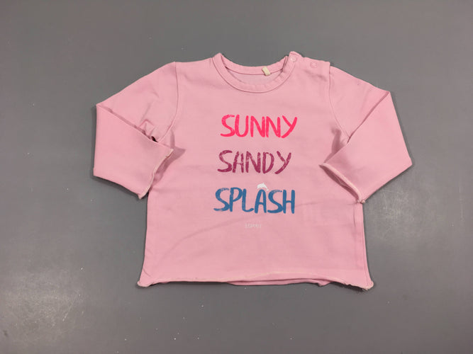 T-shirt m.l rose Sunny, moins cher chez Petit Kiwi