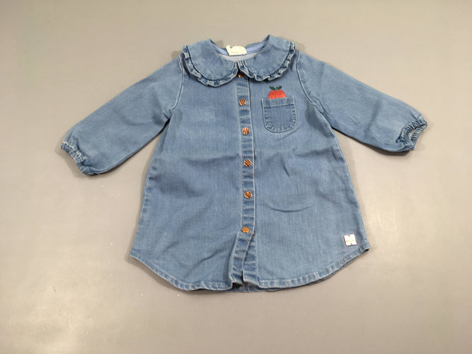 Robe m.l denim pomme, Carrément beau, moins cher chez Petit Kiwi