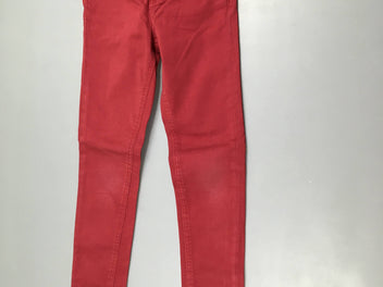 Pantalon skinny rouge