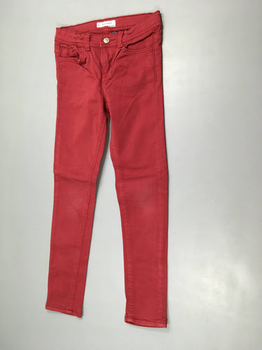 Pantalon skinny rouge, moins cher chez Petit Kiwi