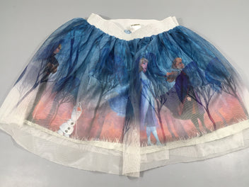 Jupe tulle bleu reine des neiges