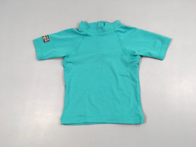 T-shirt m.c vert anti-Uv UPF50, moins cher chez Petit Kiwi