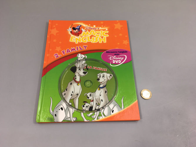 Magic english 2. Family + DVD, moins cher chez Petit Kiwi