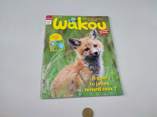 Wakou - A quoi tu joues, renard roux ?, moins cher chez Petit Kiwi