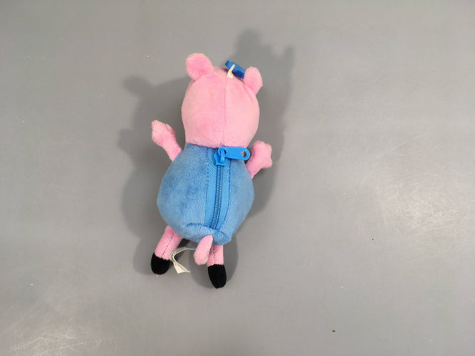 Petite peluche trousse Peppa Pig, moins cher chez Petit Kiwi