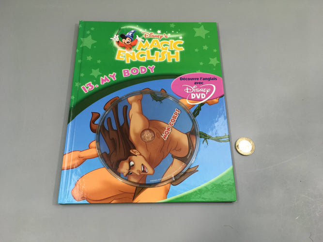 Magic english 13. My body + DVD, moins cher chez Petit Kiwi