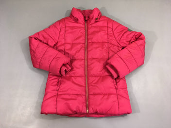 Veste ouatinée rose doublé polar sans capuche