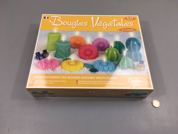 NEUF sous blister bougies végétales kit créatif, 8+