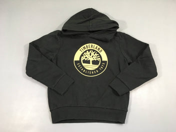 Sweat noir à capuche timberland, 80% coton 20% polyester