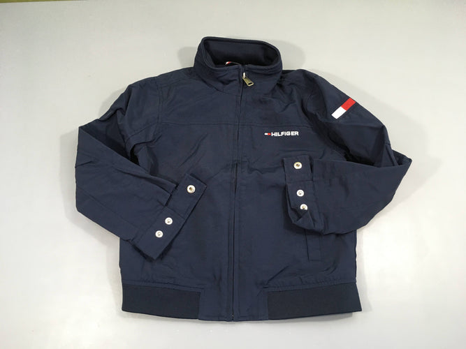 Veste zippée bleu foncé Hilfiger, moins cher chez Petit Kiwi